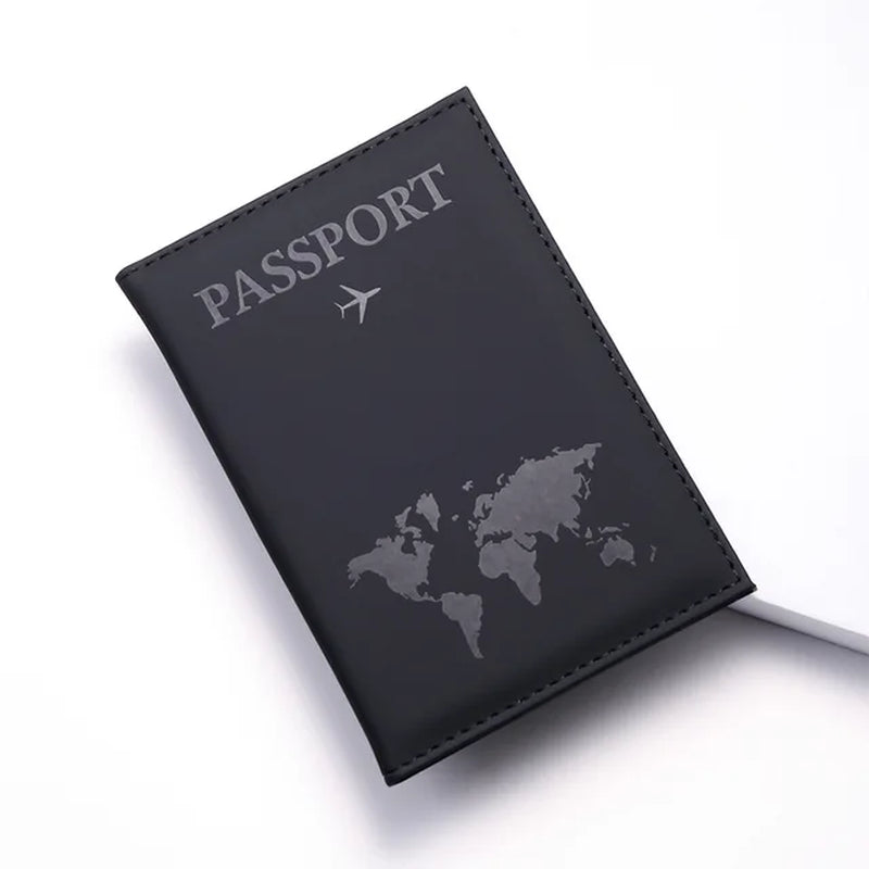RFID Vintage Passport Holder. Crafted from PU leather, multi-functional and unisex 