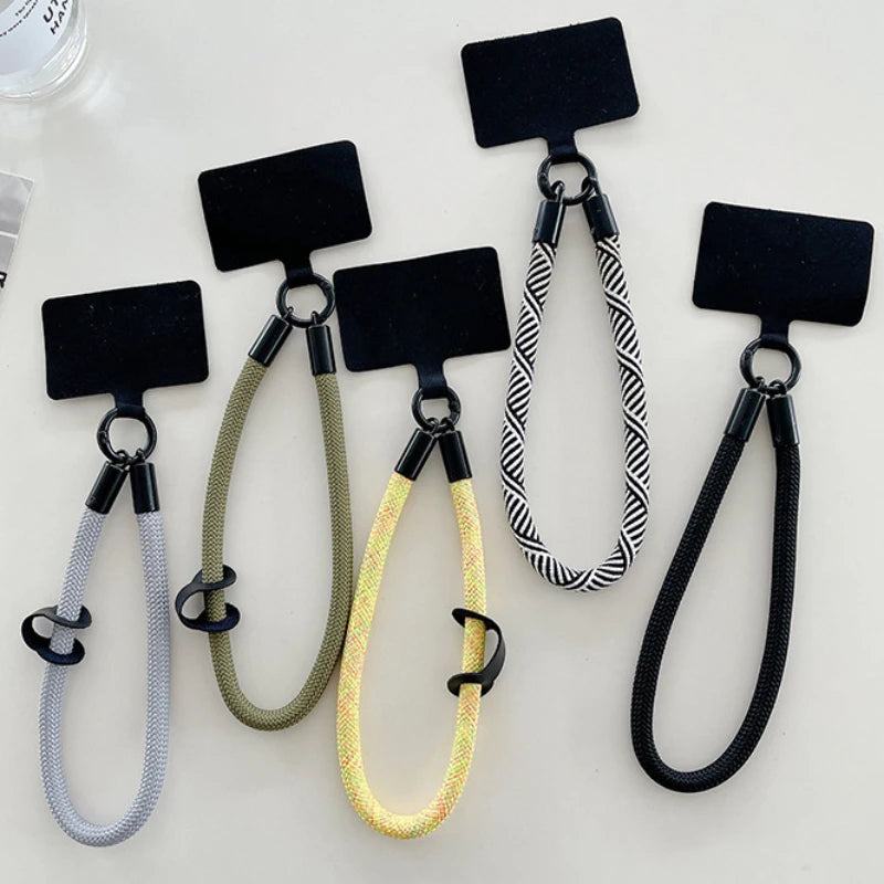 Customizable wrist strap for phone, keys, and small essentials